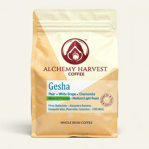 Gehsa - Natural Process - Alchemy Harvest Coffee 8.8oz bag