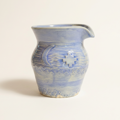 Pour Over Set - White/Blue