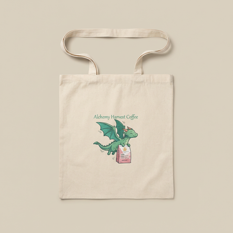 Cotton Tote - Dragon