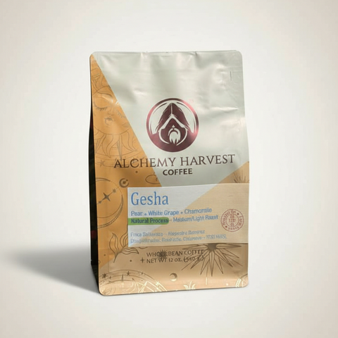 Gehsa - Natural Process - Alchemy Harvest Coffee 8.8oz bag 