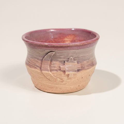 Coffee Cup - White/Pink