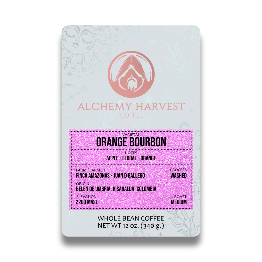 Orange Bourbon - Washed
