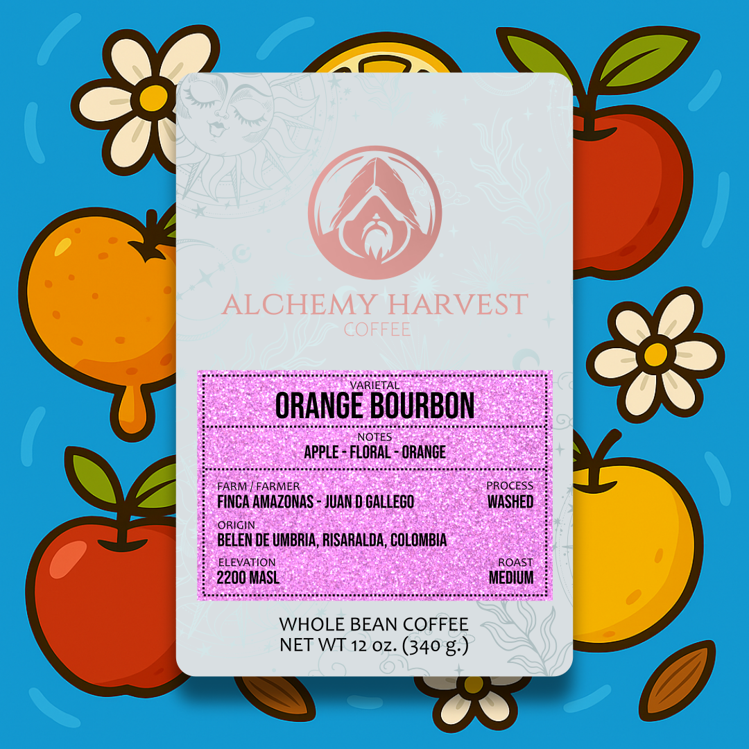 Orange Bourbon - Washed
