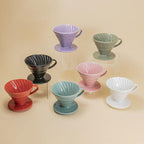 V60 Ceramic Coffee Dripper 02 - Purple